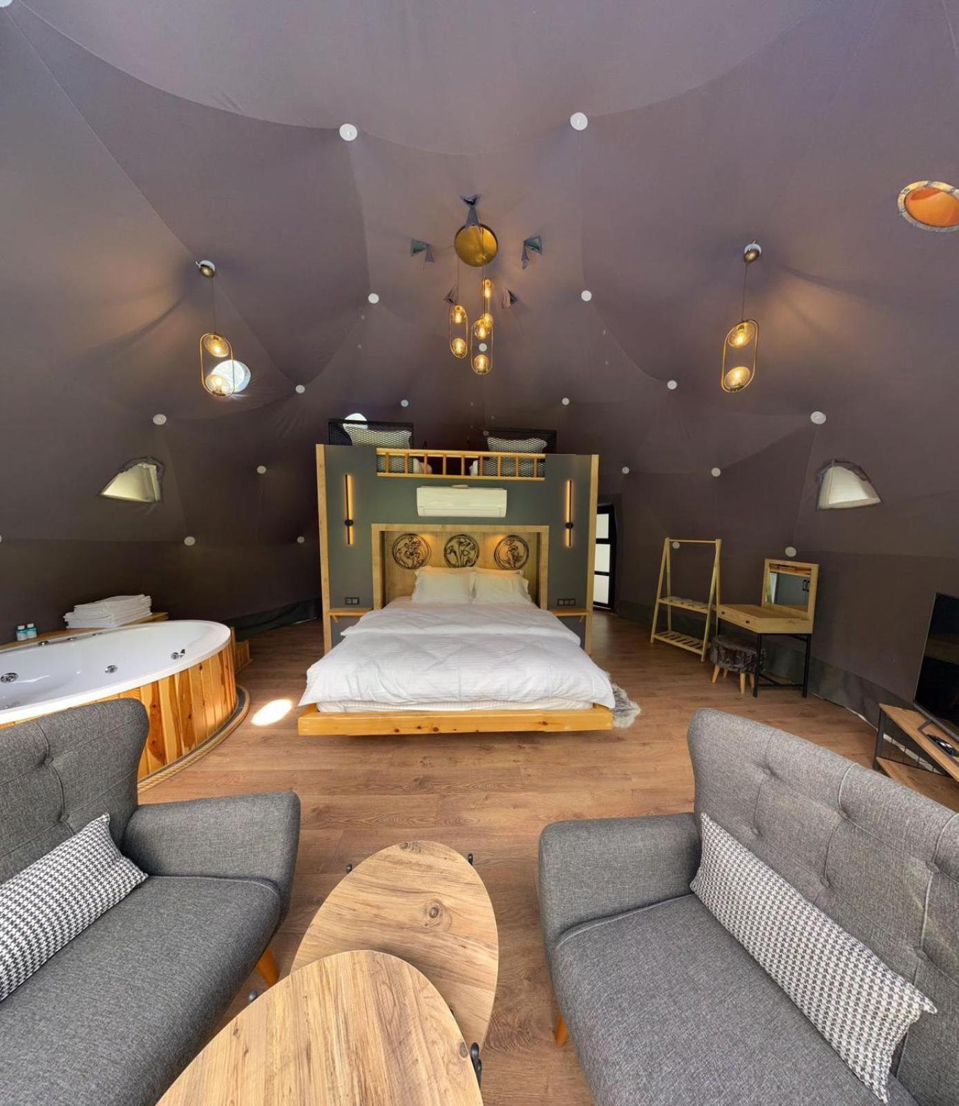 Kaledome Orman Evleri Hotell Çamlıhemşin Eksteriør bilde