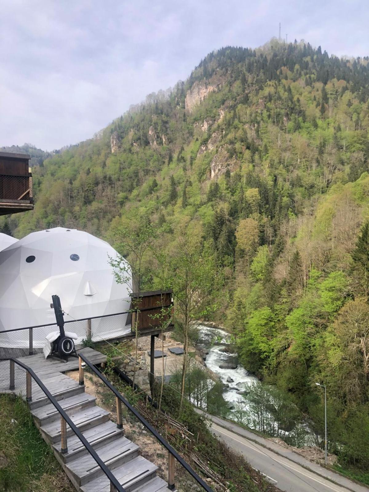 Kaledome Orman Evleri Hotell Çamlıhemşin Eksteriør bilde